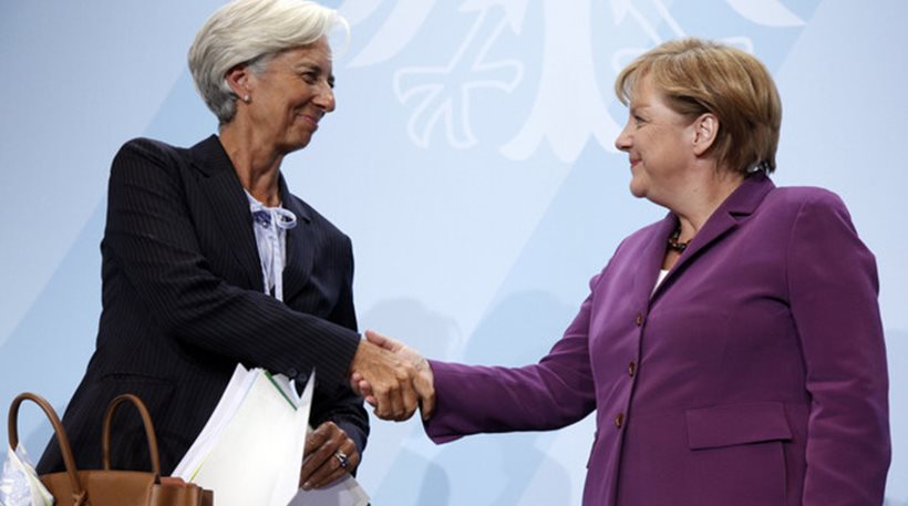 Μέρκελ-Λαγκάρντ: Όχι στη μείωση χρέους, μένει το ΔΝΤ
