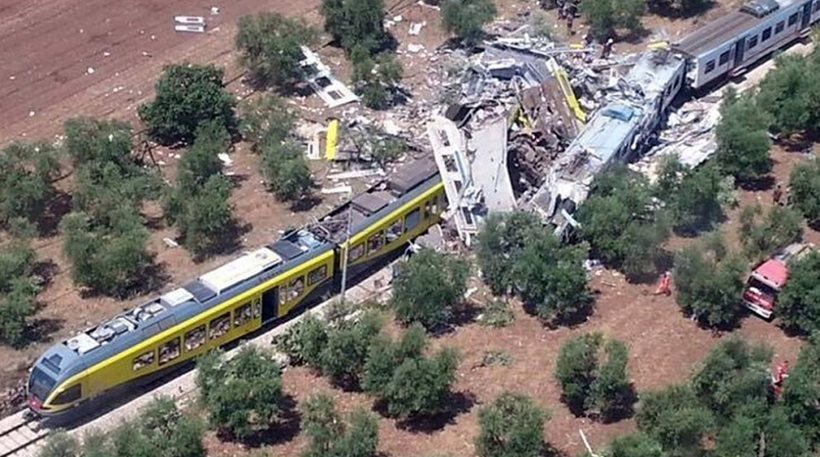 Τουλάχιστον 20 νεκροί σε σιδηροδρομικό δυστύχημα στην Ιταλία