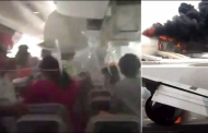 Ντουμπάι: Συγκλονίζει το νέο βίντεο από το εσωτερικό του φλεγόμενου αεροσκάφους