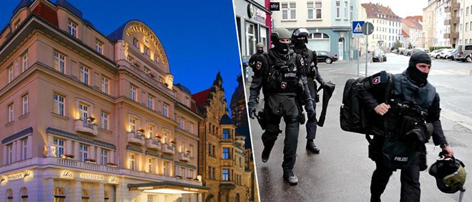 Πανικός στη Γερμανία: Εκκένωση πολυτελούς ξενοδοχείου στη Λειψία υπό την απειλή βόμβας
