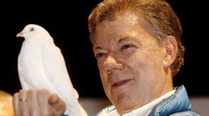 Το Νόμπελ Ειρήνης στον πρόεδρο της Κολομβίας - Εχασαν οι Ελληνες νησιώτες