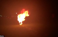 Άντρας ζώστηκε στις φλόγες για να σπάσει ρεκόρ (Vid)