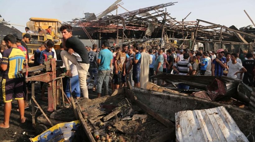 Ιράκ: Τουλάχιστον 33 νεκροί από βομβιστική επίθεση σε συνοικία της Βαγδάτης