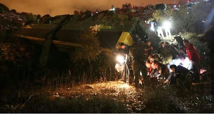 Λεωφορείο έπεσε από γκρεμό 200 μέτρων στη Δυτική Όχθη - Επτά νεκροί