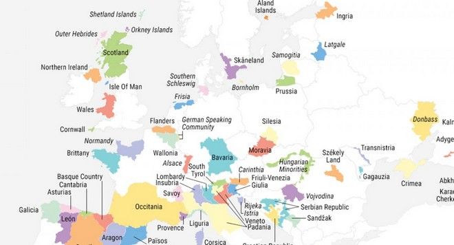 Χάρτης: Πώς θα γίνει η Ευρώπη αν επικρατήσει ο εθνικισμός