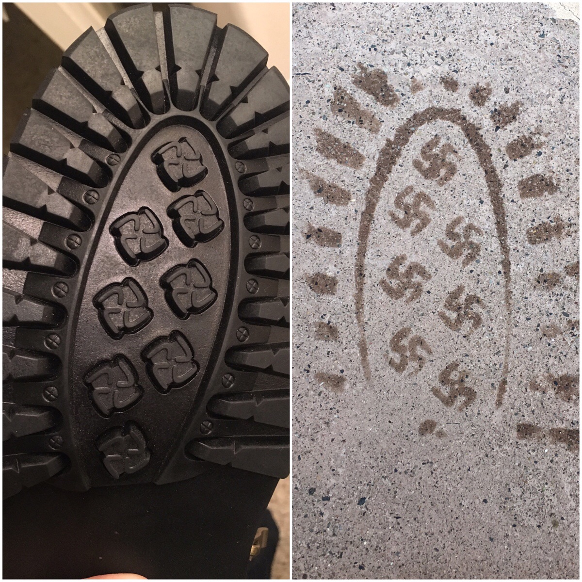 Κατασκευαστικό Λάθος - Αυτή η μπότα αφήνει πατημασιές σβάστικας στο χιόνι