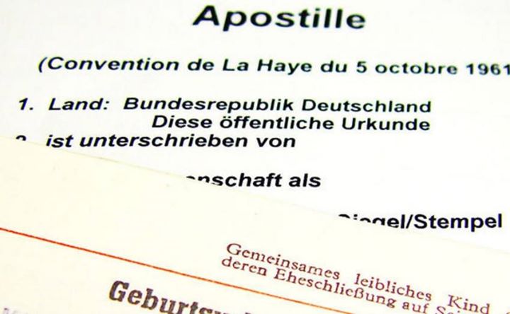 Γερμανία: Η διαφορά μεταξύ Apostille, επικύρωσης (Beglaubigung) και επικυρωμένης μετάφρασης (beglaubigte Übersetzung)