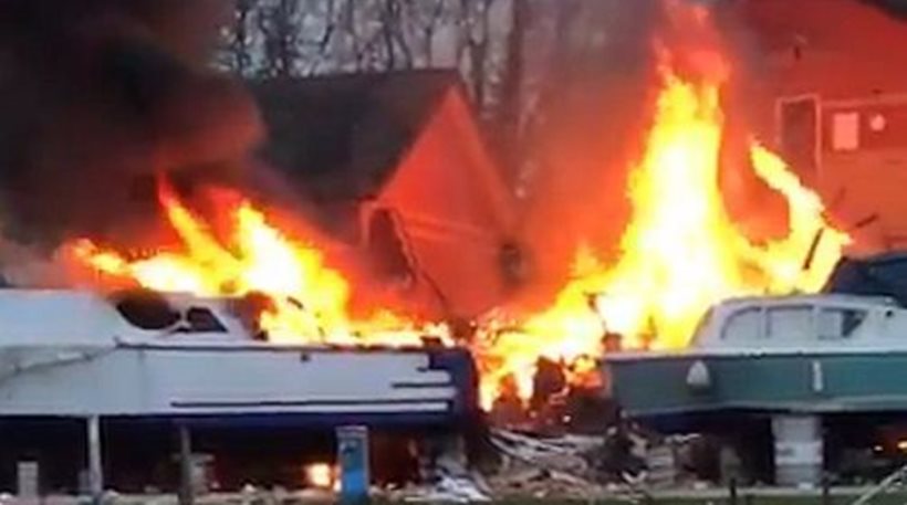 Βρετανία: Μεγάλη έκρηξη αερίου στο Όξφορντ - Δύο τραυματίες
