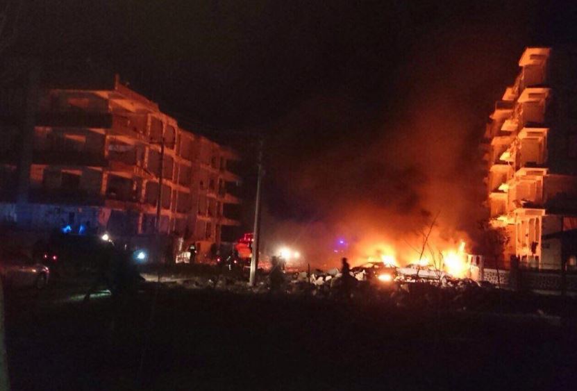 Ισχυρή έκρηξη στην Τουρκία - Νεκρό ένα μικρό παιδί και δέκα τραυματίες
