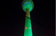 Düsseldorf: Πράσινος θα φωτιστεί την Παρασκευή ο πύργος Rheinturm – Γνωρίζετε το λόγο;