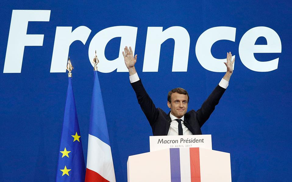 Γαλλία: Νικητής ο Εμανουέλ Μακρόν, με Λεπέν στον β' γύρο