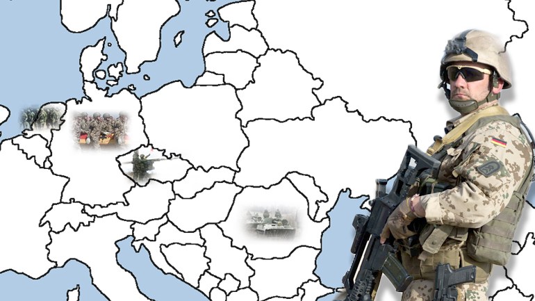 H Γερμανία στήνει αθόρυβα ευρωπαϊκό στρατό