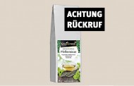 Γερμανία: Προσοχή! Ανακαλείται τσάι βοτάνων λόγω κινδύνου πρόκλησης ζάλης και πονοκεφάλων