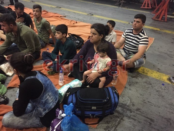 Ρέθυμνο: Επιχείρηση διάσωσης 52 προσφύγων