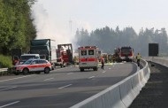 Έκτακτο - Γερμανία: Κάηκε ολοσχερώς λεωφορείο μετά από τροχαίο με φορτηγό - Αγνοούνται 17 άνθρωποι