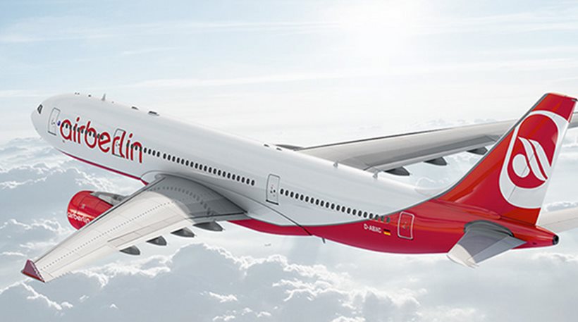 Air Berlin: Σε συνομιλίες με τρεις εταιρίες για να βρεθούν αγοραστές των περιουσιακών της στοιχείων