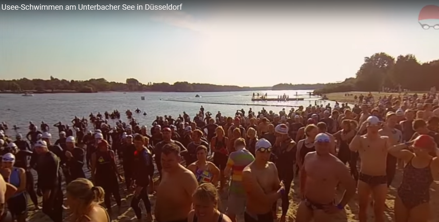 Ντίσελντορφ: Αγώνες κολύμβησης με 600 συμμετέχοντες στη λίμνη Unterbacher See