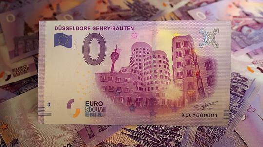 Γερμανία: Πραγματικότητα το νέο χαρτονόμισμα των 0 ευρώ του Ντίσελντροφ