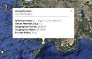 «Ταρακουνήθηκε» η Ρόδος! Σεισμός 4,3 Ρίχτερ