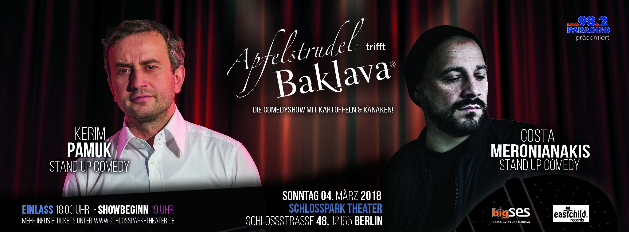 «Apfelstrudel trifft Baklava»: Κωμωδία στο Βερολίνο με πρωταγωνιστή τον Έλληνα Κώστα Μερωνιανάκη