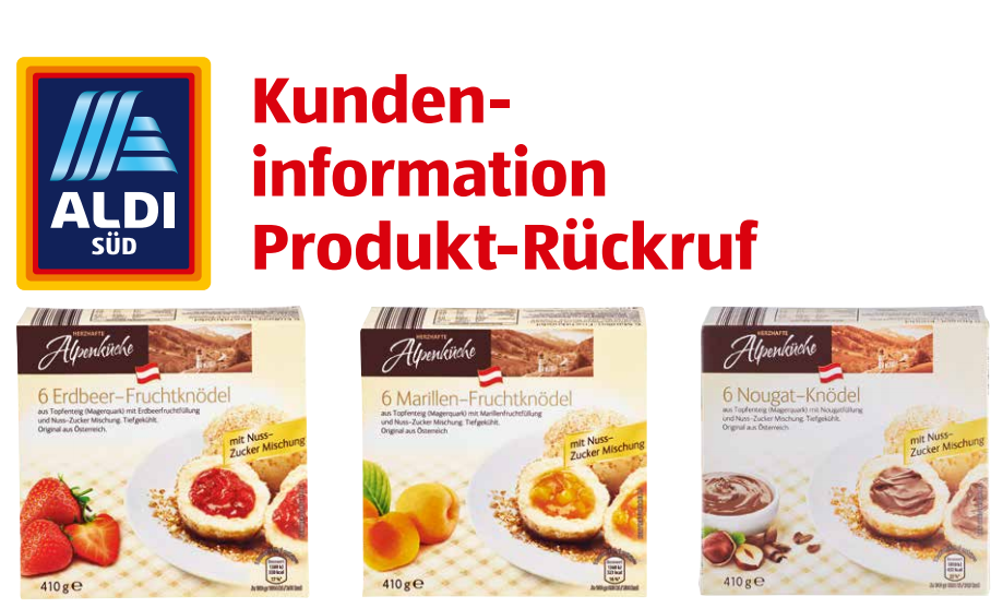 Γερμανία: Προσοχή! Η Aldi Süd ανακαλεί προϊόντα –Κίνδυνος αλλεργικής αντίδρασης