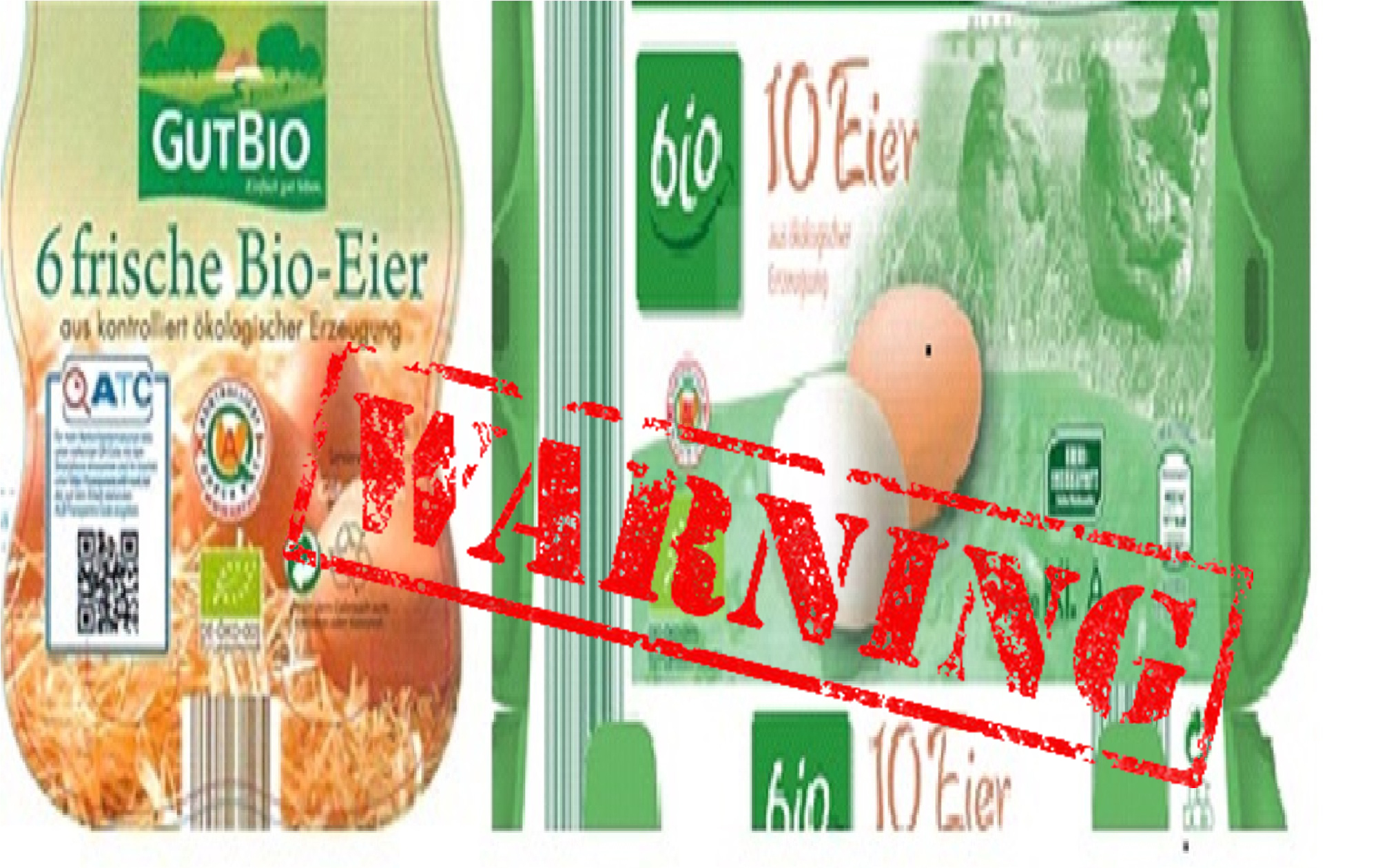 Γερμανία: Προσοχή! Ανακαλούνται Βιολογικά Αυγά λόγω Σαλμονέλας