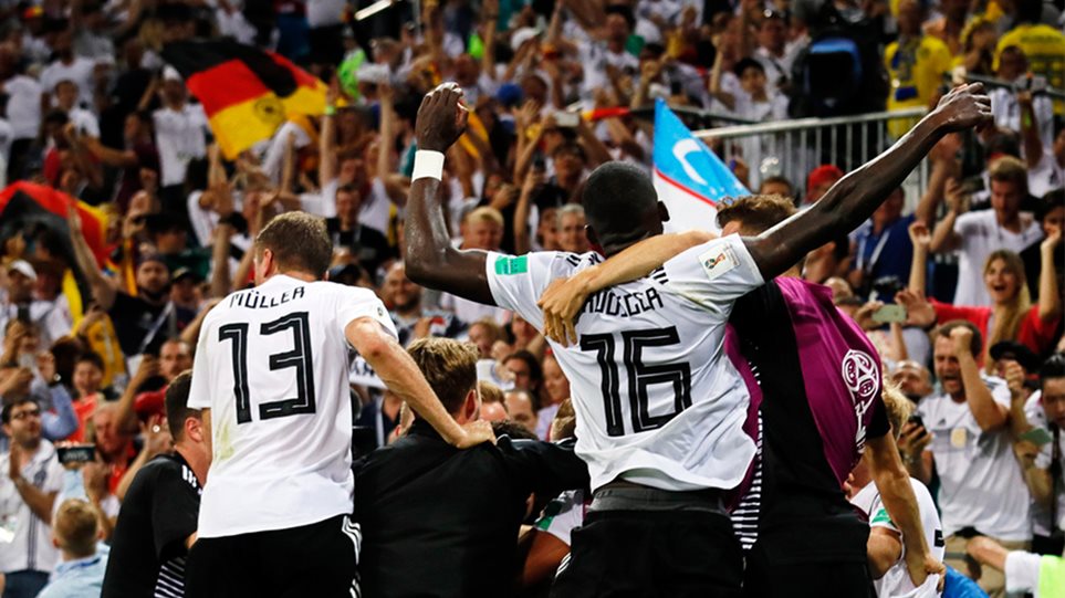 Γερμανία-Σουηδία 2-1: Και στο τέλος κερδίζουν οι Γερμανοί... ακόμα και με δέκα παίκτες!