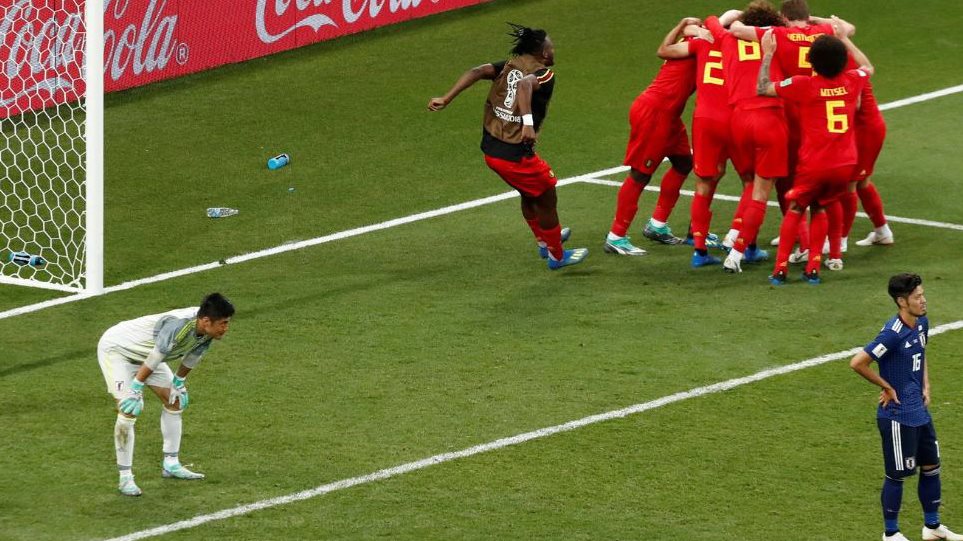 Μουντιάλ 2018 - Βέλγιο-Ιαπωνία 3-2: Επική ανατροπή και τεράστια πρόκριση για το Βέλγιο!