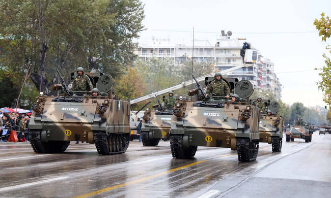 Δείτε εδώ ζωντανά τη μεγάλη στρατιωτική παρέλαση στη Θεσσαλονίκη