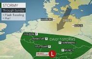 Ο καιρός στη Γερμανία το Σαββατοκύριακο: Ποιες περιοχές παραμένουν στο... 