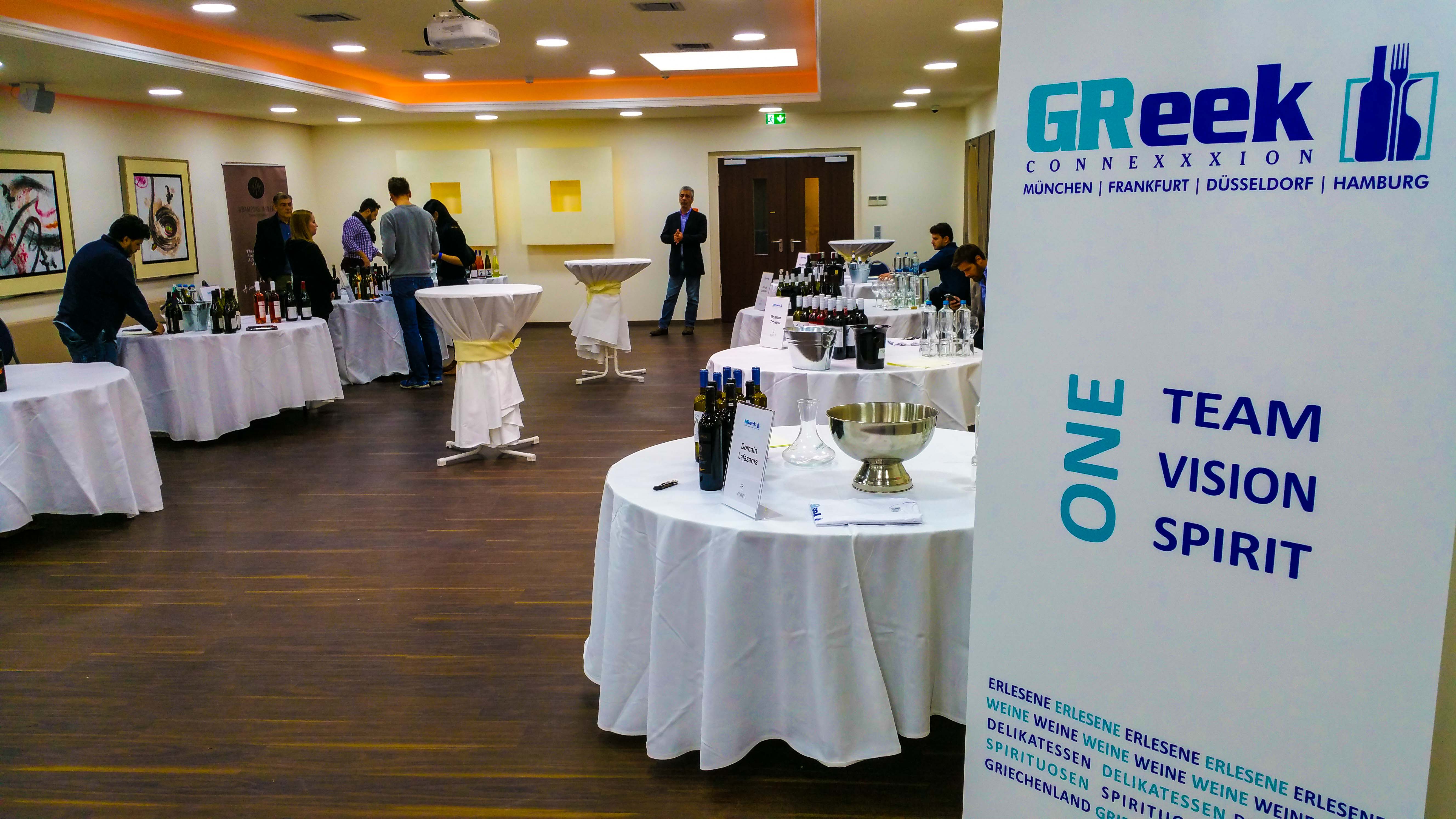 Το GReek Connexxxion προβάλλει τα Ελληνικά Κρασιά στη Φρανκφούρτη