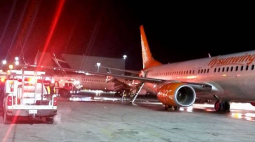 Σύγκρουση δύο αεροπλάνων σε αεροδρόμιο στον Καναδά