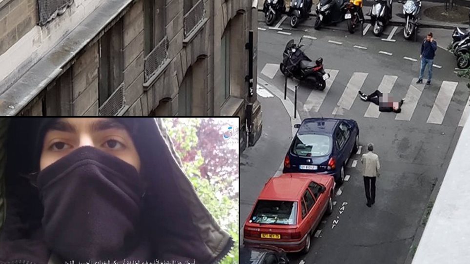 Επίθεση με μαχαίρι στο Παρίσι: Βίντεο με τον Τσετσένο τζιχαντιστή ανέβασε το Ισλαμικό Κράτος
